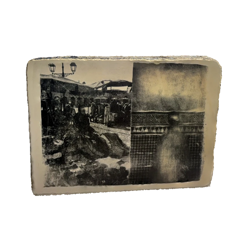 3D scan of the lithographic stone Maroque